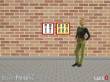 Modellland 1550-0 - 1:43,5 - 1:45 Spur 0 2x Kaugummiautomat