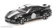 Minichamps 155062000 - PORSCHE 911 (992) SPORT CLASSIC - 2022 - BLACK W/STRIPE
