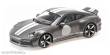 Minichamps 155062004 - PORSCHE 911 (992) SPORT CLASSIC - 2022 - GREY METALLIC W/STRIPE