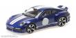 Minichamps 155062006 - PORSCHE 911 (992) SPORT CLASSIC - 2022 - BLUE METALLIC W/STRIPE