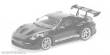 Minichamps 155062234 - PORSCHE 911 (992) GT3RS - 2023 - STERNRUBIN W/GOLD WHEELS