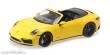 Minichamps 155063030 - PORSCHE 911 CARRERA 4 GTS CABRIOLET - 2020 - YELLOW