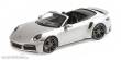 Minichamps 155069082 - PORSCHE 911 (992) TURBO S CABRIOLET - 2020 - SILVER - L.E. 302 pcs.