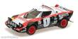 Minichamps 155781701 - LANCIA STRATOS - LANCIA PIRELLI - R&Ouml,HRL/GEISTD&Ouml,RFER - WINNERS DYNAVIT SAARLAND RALLYE 1978 - L.E. 336 pcs.