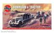 Airfix A02303V - 1:76 88mm Flak Gun & Tractor, Vintage Classic
