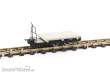 Halling DTL-111-B - Lore mit Holzfläche und Bremserbühne, grau/schwarz