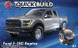 Airfix J6053 - QUICKBUILD Ford F-150 Raptor - Grey
