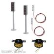Faller 161656 - 2 LED-Ampeln mit Stopp-Stellen