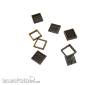 Modellbahn Engl 163002 - Gullydeckel eckig, 5 St. 12,6 x 12,6 mm