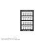 Modellbahn Engl 163050 - 20x Hektometertafel, groß
