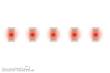 Faller 163752 - 5 SMD-LEDs, rot