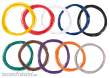 Faller 163780 - Litzensortiment 0,04 mm², 10 Farben à 10 m