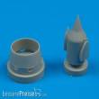Quickboost QB72 012 - MiG-21F-13 Fishbed C air intake für Revell Bausatz