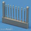 Quickboost QB72 021 - Lancaster gun barrels oval perforated Für Hasegawa Bausatz.
