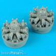 Quickboost QB72 051 - C-47 Dakota engines (for Italeri) für Italeri Bausatz