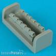 Quickboost QB72 071 - Bf 109G exhaust für Fine Models Bausatz