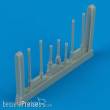 Quickboost QB72 095 - Ju-88G gun barrels für Hasegawa Bausatz