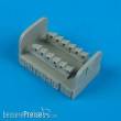 Quickboost QB72 168 - Spitfire Mk.IX exhausts - fishtall für Hasegawa Bausatz