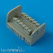 Quickboost QB72 184 - Spitfire Mk. IX exhausts - Fishtail for Hasegawa kit