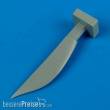 Quickboost QB72 213 - F-105 Thunderchief correct ventral fin für Trumpeter Bausatz
