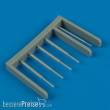 Quickboost QB72 243 - A-1 Skyraider gun barrels and pitote tub