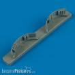 Quickboost QB72 254 - A-1 Skyraider exhaust (HASEGAWA)