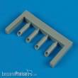 Quickboost QB72 263 - B-26 Marauder exhaust for Hasegawa