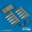 Quickboost QB72 273 - E-2C Hawkeye propellers for Hasegawa