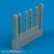 Quickboost QB72 296 - AC-47 minigun gun barrels for ESCI