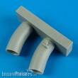 Quickboost QB72 366 - Seahawk exhaust nozzles for Hobby Boss