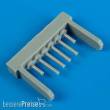 Quickboost QB72 375 - P-40B/C gun barrels for Airfix