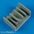 Quickboost QB72 382 - Heinkel He 111H-3 exhaust f. Hasegaewa