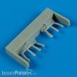 Quickboost QB72 388 - A6M5 Zero exhaust for Tamiya