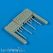 Quickboost QB72 389 - Bf 109E gun barrels for Airfix