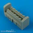 Quickboost QB72 399 - Bf 109E exhaust for Airfix