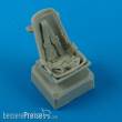 Quickboost QB72 401 - Bf 109E seat with safety belts