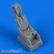 Quickboost QB72548 - AV-8B Harrier ejection seat with safety belts for Hasegawa