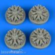 Quickboost QB72574 - B-17G flying fortress engines f. Airfix