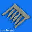 Quickboost QB72604 - 1:72 SAAB J-35 Draken air scoops f.Hasega/RV