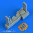 Quickboost QB72 612 - 1:72 MiG-21 remove before flight covers for Eduard