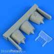 Quickboost QB72 615 - 1:72 Mirage F.1 air intakes for Special Hobby