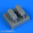 Quickboost QB72 627 - 1:72 Macchi Mc.202 Veltro oil radiators f. Italeri