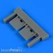 Quickboost QB72 635 - 1:72 F-14 Tomcat ECS heat exchanger exhaust grills for Academy