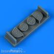 Quickboost QB72 637 - 1:72 A-37 Dragonfly FOD covers for Academy