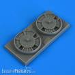 Quickboost QB72 662 - 1:72 Ju88A-4 radiators for REVELL