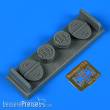 Quickboost QB72 669 - 1:72 Buccaneer FOD covers for AIRFIX