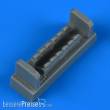 Quickboost QB72 681 - 1:72 P-39Q/N Airacobra exhaust for ARMA HOBBY