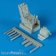 Quickboost QB32 004 - 1:32 Su-27 ejection seat with safety belts für Trumpeter Bausatz