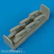 Quickboost QB32 049 - 1:32 MiG-3 exhaust for Trumpeter kit