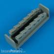 Quickboost QB32 055 - 1:32 Bf 109E exhaust für Eduard Bausatz